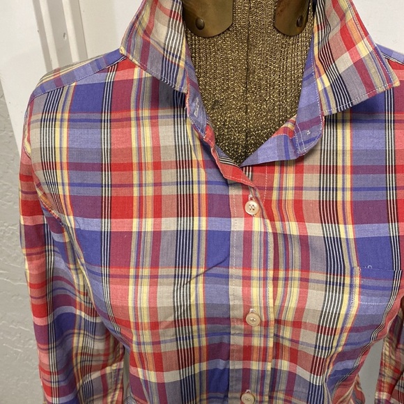 VTG DIANE VON FURSTENBERG BUTTON DOWN - Picture 4 of 9